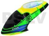 LX130X031   130X   Air Brushed Fiber Glass Canopy  LG Style  Color Schema  